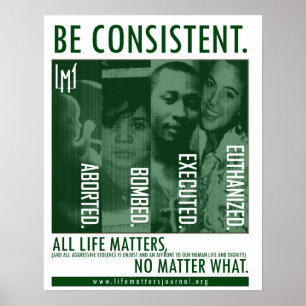 Be Consistent Poster