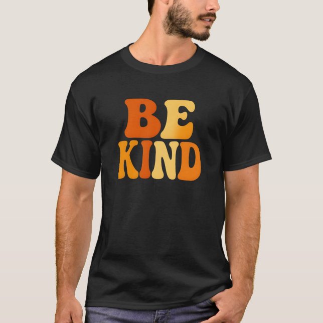 Be Kind Men's Basic T-Shirt (Frente)
