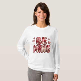 Be Mine Patchwork Valentine T-Shirt | Quilted Hear