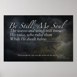"Be Still My Soul" poster
