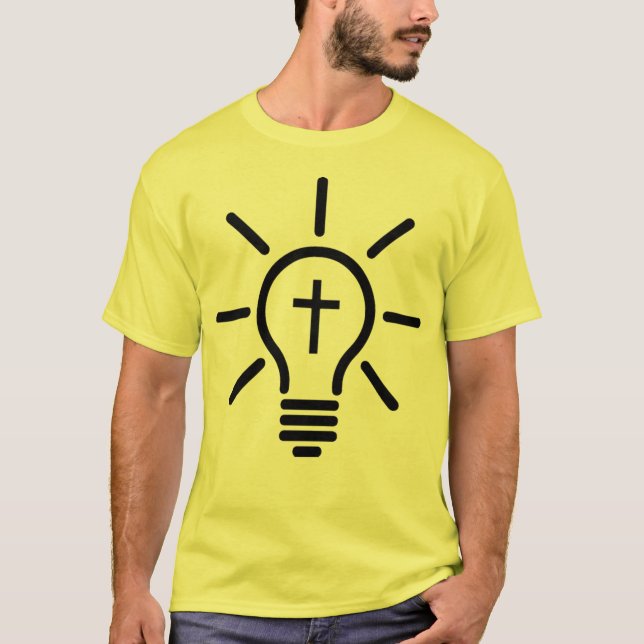 Be The Light And Shine T-Shirt (Frente)