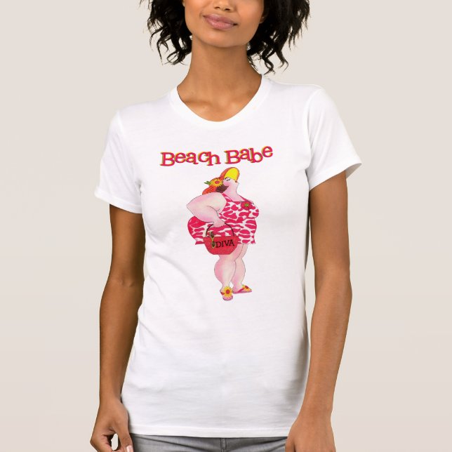 Beach Babe T-Shirt (Frente)
