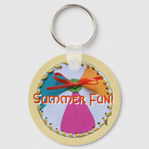 Beach Ball Chaveiro