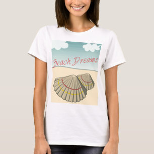 Beach Dreams Seashells Bella Flowp Tank Top
