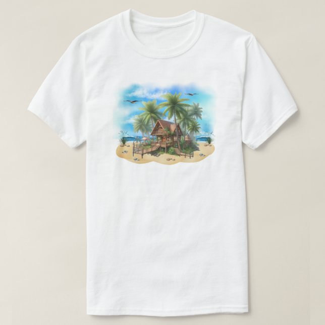 Beach House T-Shirt (Frente do Design)