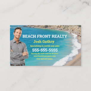 Beach Realtor Cartão de visita