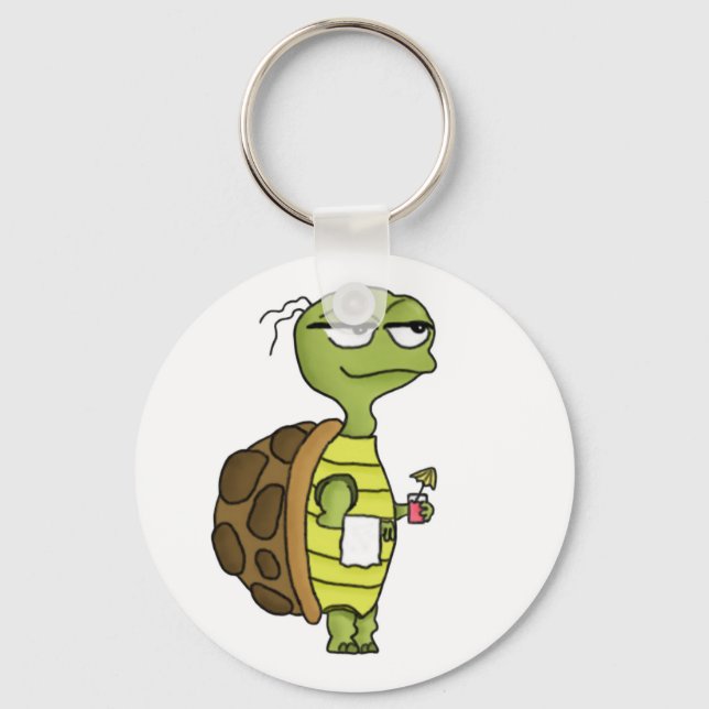 Beach Tortoise Chaveiro (Frente)