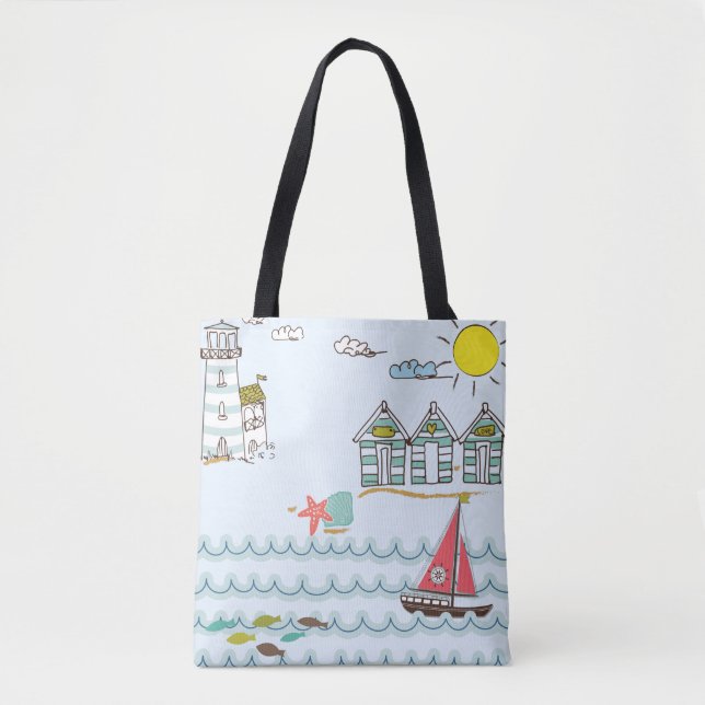 Beach Tote Bag (Frente)