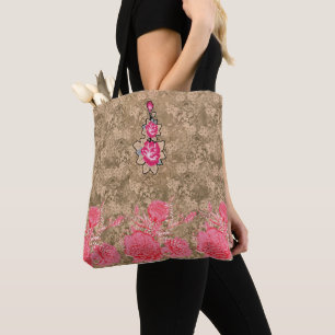 Beach Tote Bag for Women Bolsa de palha e denim