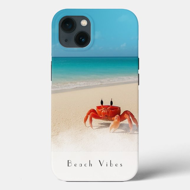 Beach Vibes - iPhone 13 Case 1 Crab (Verso)