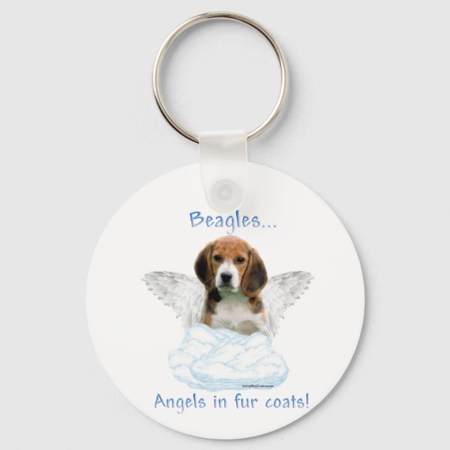 Beagle Angel Chaveiro (Frente)