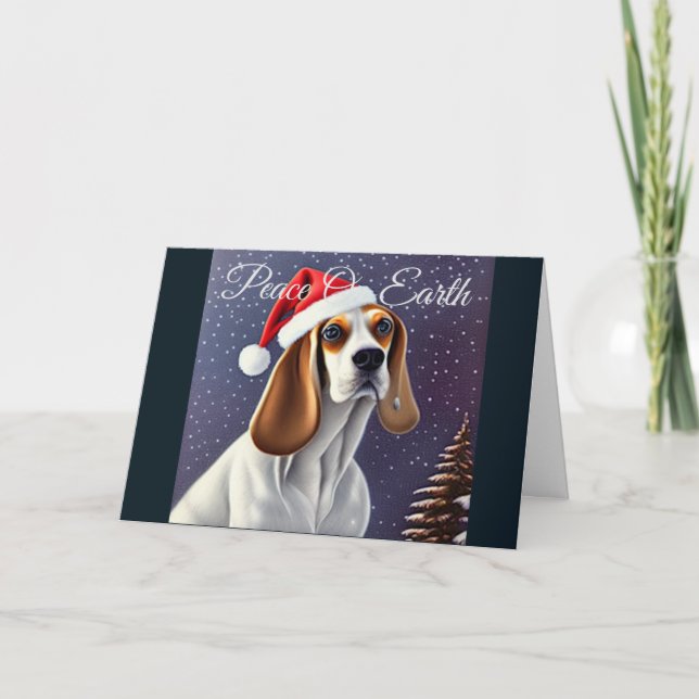 Beagle, Cartão de Férias de Natal (Frente)