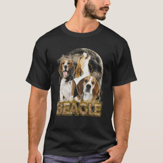 Beagle Dog T-Shirt Beagle Dog Vintage 90s Style