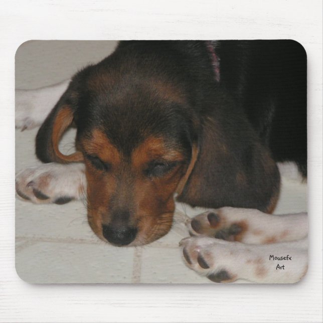 Beagle Puppy Mousepad (Frente)
