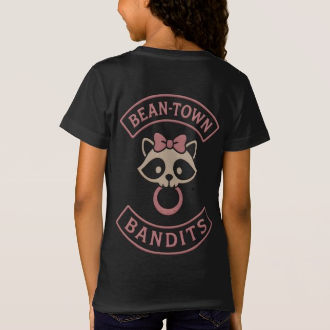 Bean-Town Bandits Youth T-shirt - Rosa (Verso)