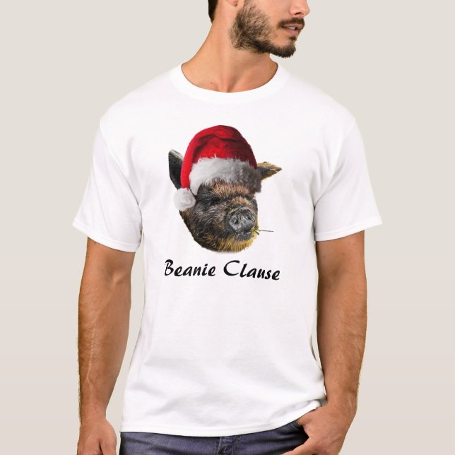 Beanie Clause T-Shirt (Frente)