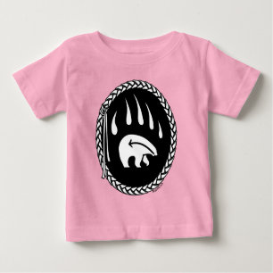 Bear Arte Bebê Camiseta Urso Garra Garra Tee