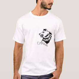 Bear Attitude T-Shirt | Fierce Animal Graphic Tee 