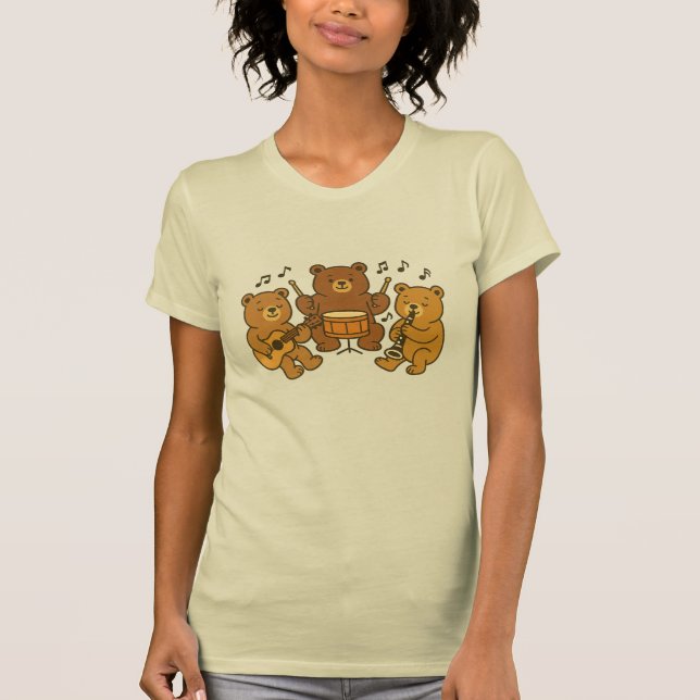 “Bear Band” T-Shirt (Frente)