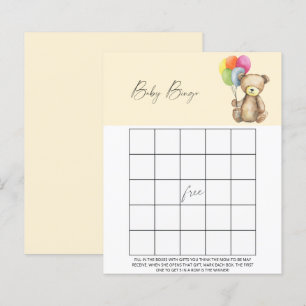 Bear - Jogo Baby Bingo