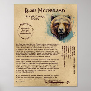 BEAR MYTHOLOGY POSTER