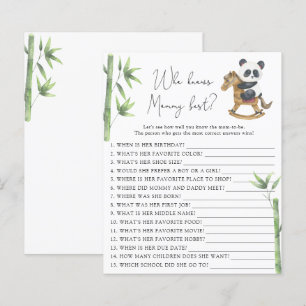 Bear Panda que conhece melhor a Mamãe