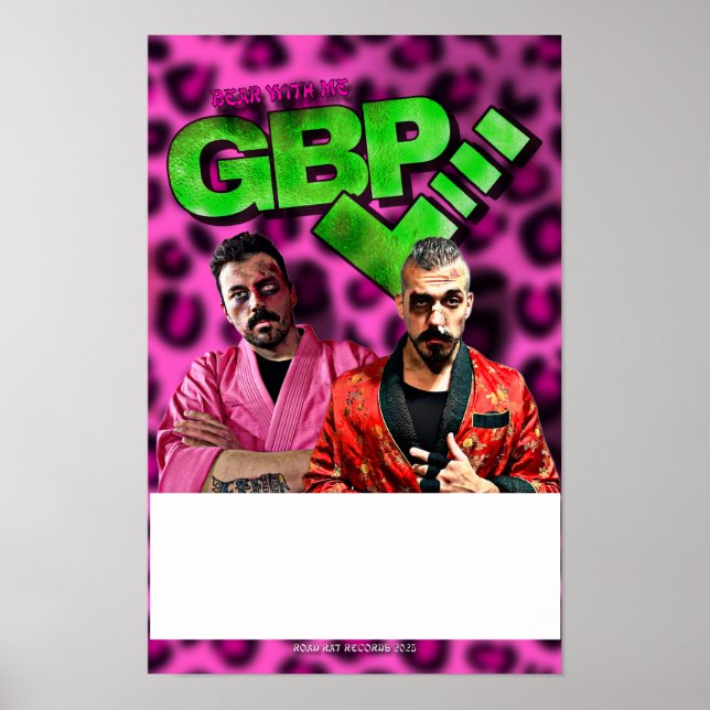 Bear With Me Poster (Frente)