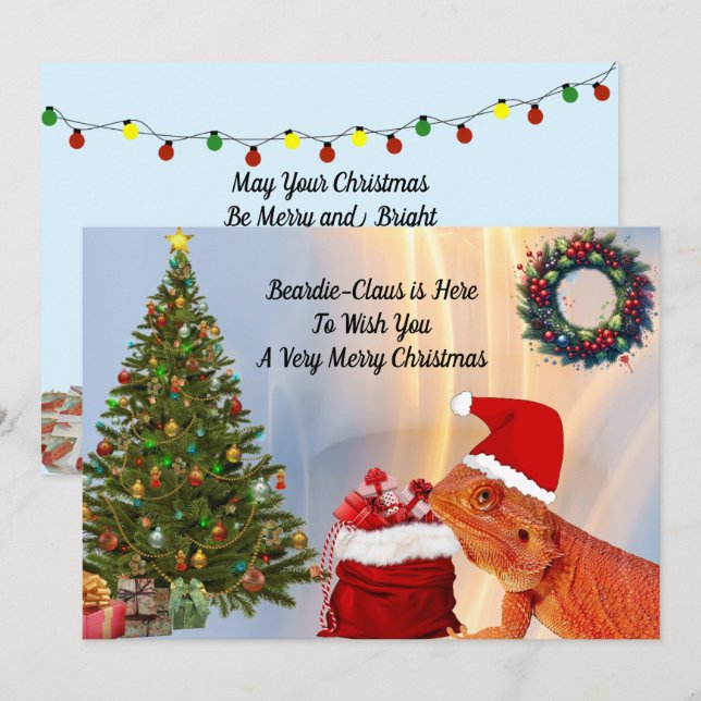 Beardie-Claus - Dragão Carborado (Frente/Verso)