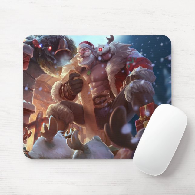 Bearer de blindagem do Mousepad de jogos | Pad Tem (Com mouse)