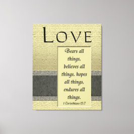 Bears de Amor Todas as Coisas Canvas