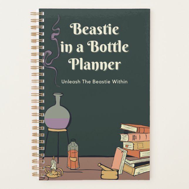 Beastie em um Pequeno Planejador (Frente)