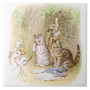 Beatrix Potter bonito o conto do azulejo do