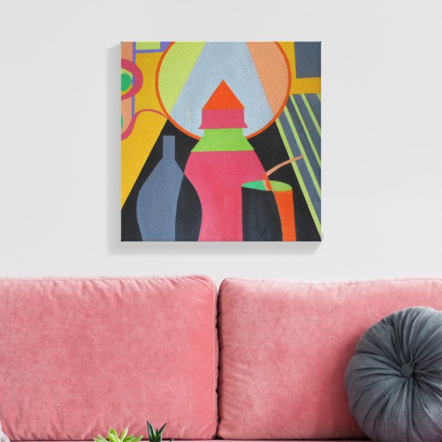 Beautiful and Vibrant Colors! Canvas Print (Insitu(Sala de estar))