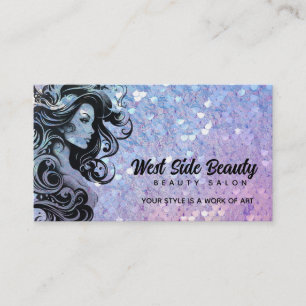 Beauty Salon Slogans Cartões de visitas