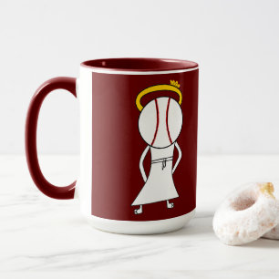 BEBA A SUA FÉ. AGIR COMO UM TIO. CANECA
