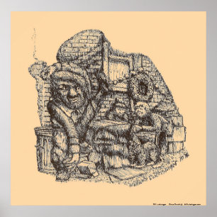 Bebado do disco - poster