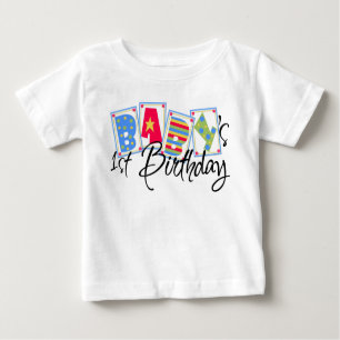 Bebê 1RUA. Birthday T-shirt