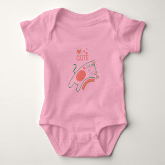 Bebê Bella+Canvas body para crianças em tri-blend