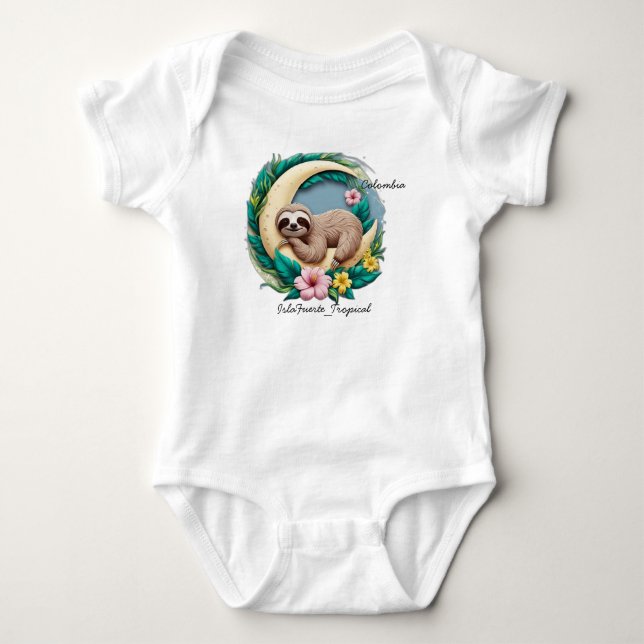 Bebê Body con punto de jersey para bebés (Frente)