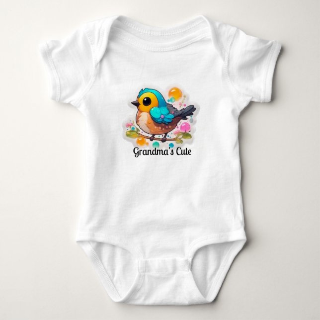 Bebê  Body em Jersey para Bebês (Frente)