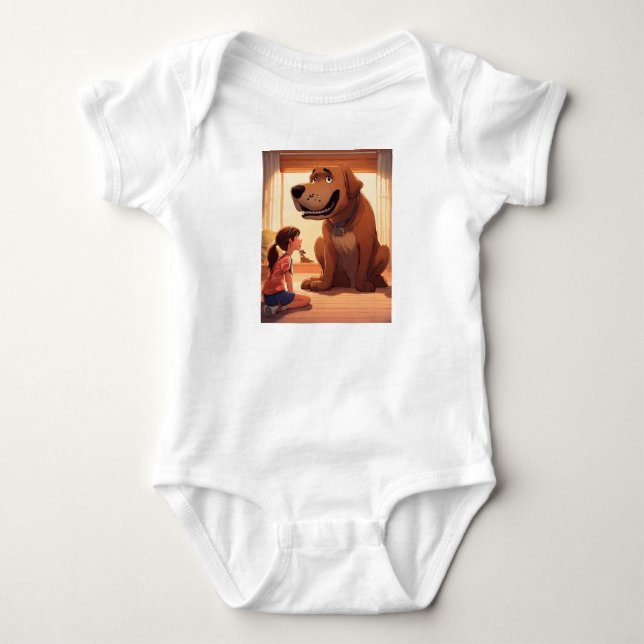 Bebê Body em Jersey para Bebês (Frente)