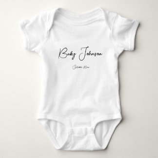 Bebê Body Para Anúncio de Gravidez Baby Chegando Em Bre