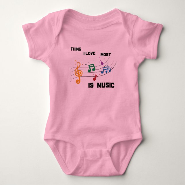 Bebê Body para Menina Rosa (Frente)