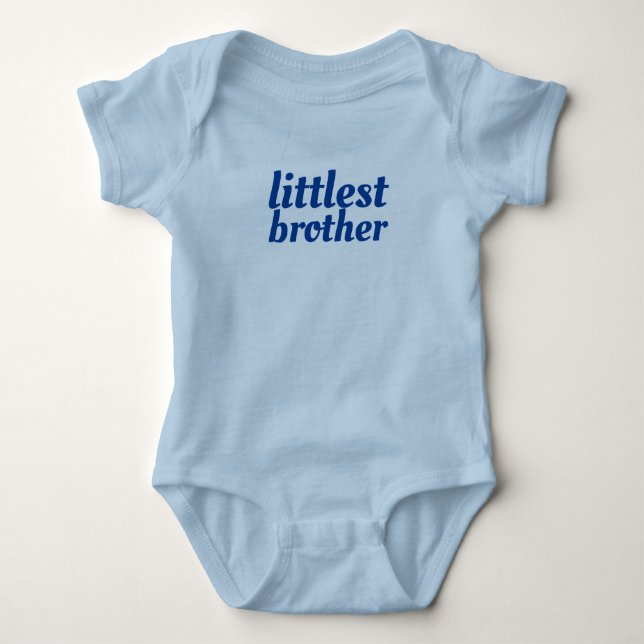 Bebê Body Suit para Irmãozinho (Frente)