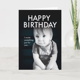 Bebê Bonito, Cartão de Aniversário Engraçado