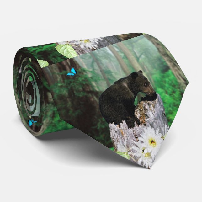 Bebê Brown Bear, Gravata no Pescoço (Rolled)