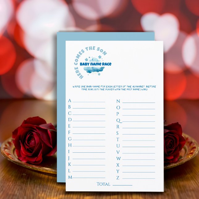 Bebê chá azul-aquarela Cartaz (Criador carregado)