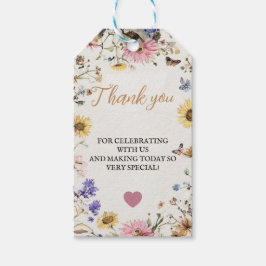 Bebê com etiqueta de presente de sangue