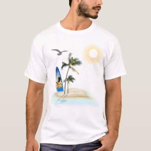 Bebê com marca personalizada no T-Shirt Conselho B