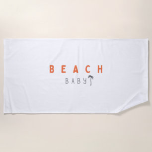 bebê da praia. Toalhas de praia